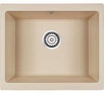 Мойка кварцевая Paulmark GERA шампань 550х460 подстольный монтаж PM205546-CH