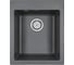 Гранитная мойка Paulmark KANTE 40 графит 415х490 мм PM104249-DG 1