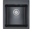 Гранитная мойка Paulmark KANTE 45 черный металлик 460х510 мм PM104651-BLM 1