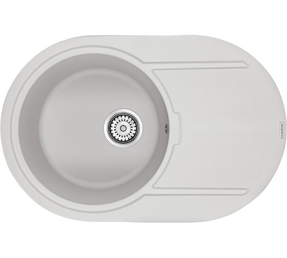 Мойка кварцевая Paulmark FITTICH белый 760х500 мм PM317650-WH