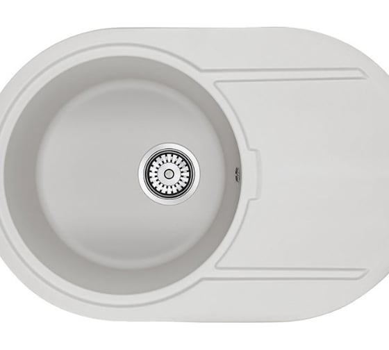 Мойка кварцевая Paulmark FITTICH белый 760х500 мм PM317650-WH
