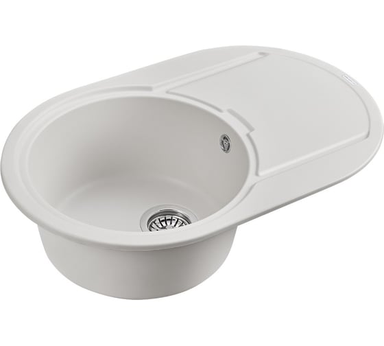 Мойка кварцевая Paulmark FITTICH белый 760х500 мм PM317650-WH