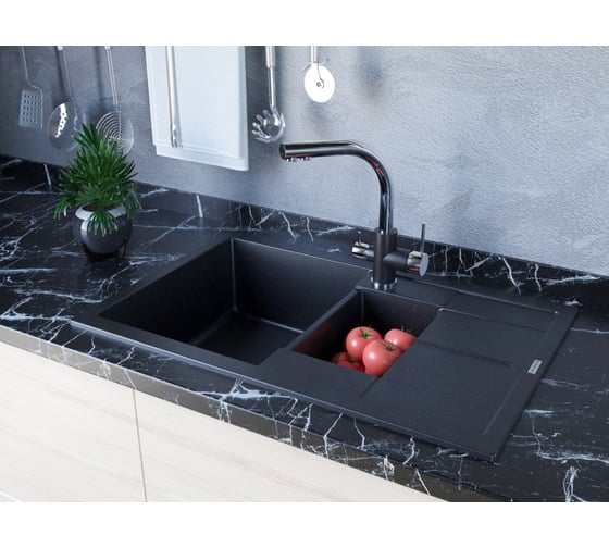 Мойка кварцевая Paulmark FESTE кофе 775х495мм PM237850-CO