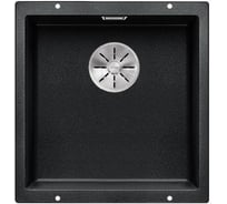 Мойка Blanco SUBLINE 400 U SILGRANIT антрацит с отводной арматурой InFino 523422
