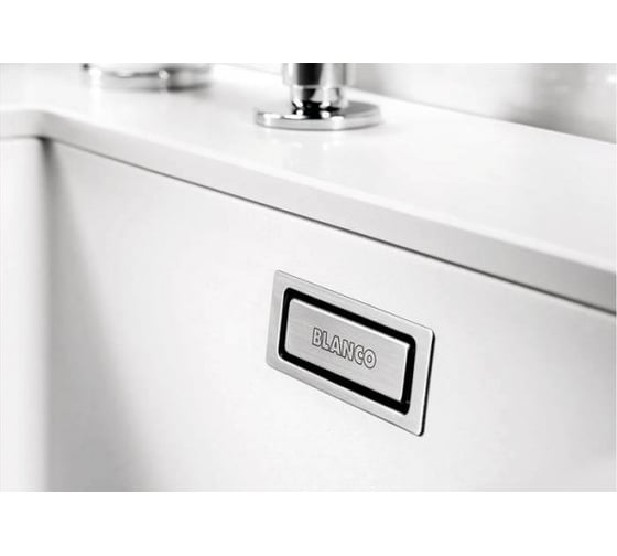 Мойка Blanco SUBLINE 400 U SILGRANIT антрацит с отводной арматурой InFino 523422