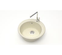 Мойка AQUADREAM матовая 30/Q2 (бежевый) круглая, 475x180 УТ000026766