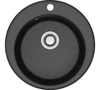 Мойка AQUADREAM матовая 30/Q4 (черный), круглая, 475x180 УТ000026767
