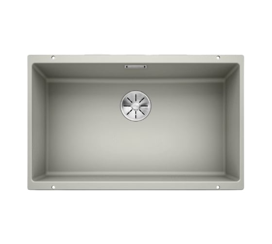 Мойка Blanco SUBLINE 700 U SILGRANIT жемчужный с отводной арматурой InFino 523445