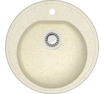 Мойка AQUADREAM 3/Q2 бежевая, матовая, круглая, 505x191 мм УТ000026734