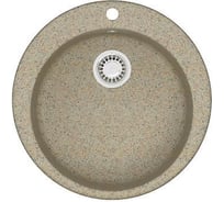 Мойка AQUADREAM 510/Q5 песочная, матовая, круглая, 507x200 мм УТ000026799