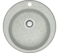 Мойка AQUADREAM 3/Q10 светло-серая, матовая, круглая, 505x191 мм УТ000026740