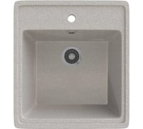 Врезная кухонная мойка GammaStone светло-серая GS-10-10