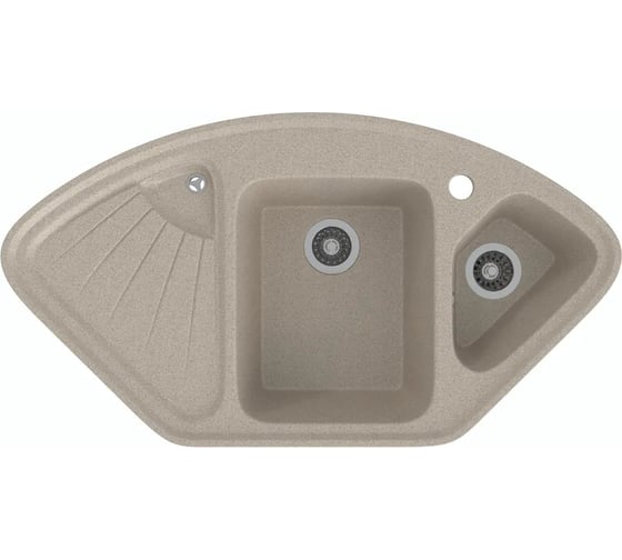 Врезная кухонная мойка GammaStone песочный GS-16-02 1