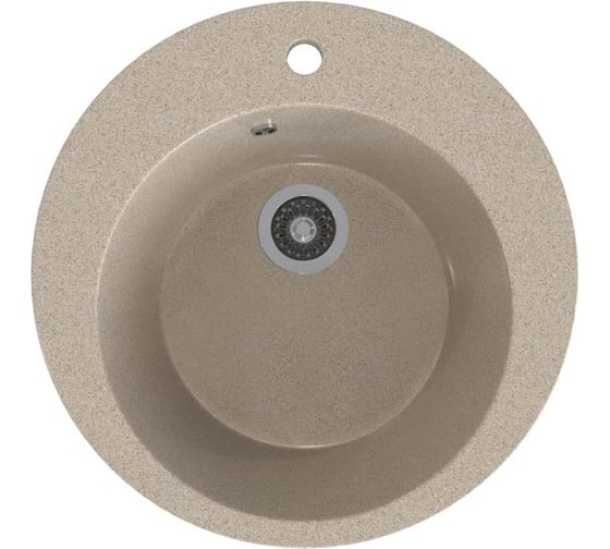 Врезная кухонная мойка GammaStone песочный GS-20-02