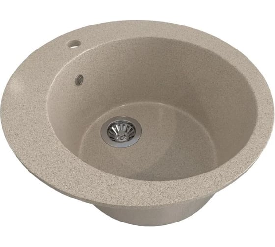 Врезная кухонная мойка GammaStone песочный GS-20-02
