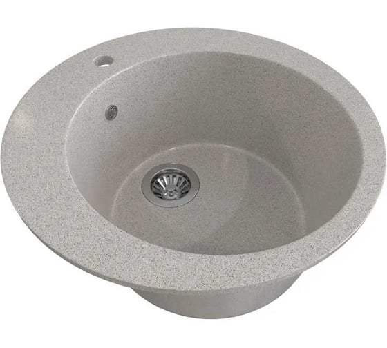 Врезная кухонная мойка GammaStone светло-серый GS-20-10