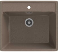 Врезная кухонная мойка GammaStone терракот GS-21-07
