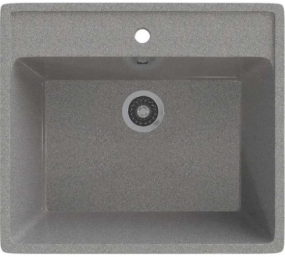 Врезная кухонная мойка GammaStone светло-серый GS-21-10 1