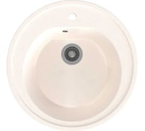 Врезная кухонная мойка GammaStone белый GS-2-31