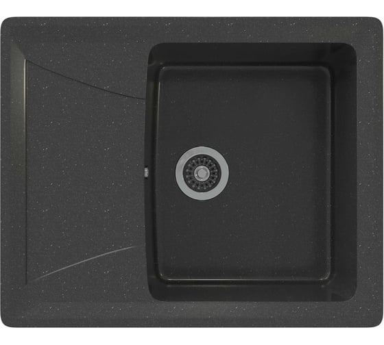 Врезная кухонная мойка GammaStone черный GS-3-08