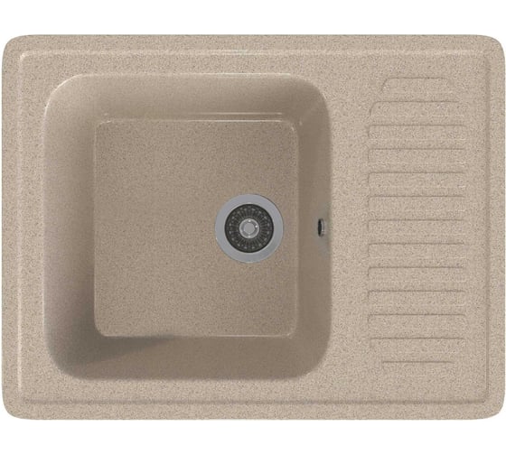 Врезная кухонная мойка GammaStone песочный GS-6-02 1