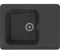 Врезная кухонная мойка GammaStone черный GS-6-08