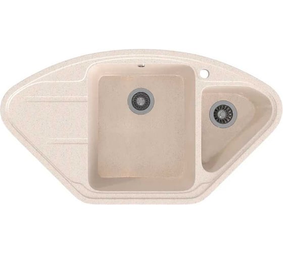 Врезная кухонная мойка GammaStone бежевый GS-9-28