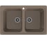 Врезная кухонная мойка GammaStone терракот GS-12-07 1
