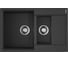 Мойка Omoikiri Daisen 78-2-BL Artgranit/черный 4993334 1