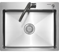 Мойка MELANA R6050HK ProfLine 3,0/200 САТИН врезная, прямоугольная, в комплекте с дозатором MLN-R6050HK+дозатор