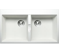 Кухонная мойка Tolero кварцевая, цвет белый TL-862 №923 473950