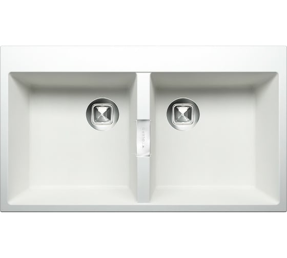 Кухонная мойка Tolero кварцевая, цвет белый TL-862 №923 473950