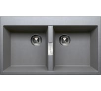 Кухонная мойка Tolero кварцевая, цвет серый TL-862 №701 473967