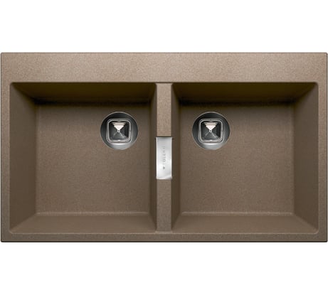 Кухонная мойка Tolero кварцевая, цвет темный бежевый TL-862 №823