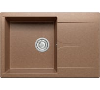 Кухонная мойка Polygran мрамор, терракот Gals -760 №307 290624