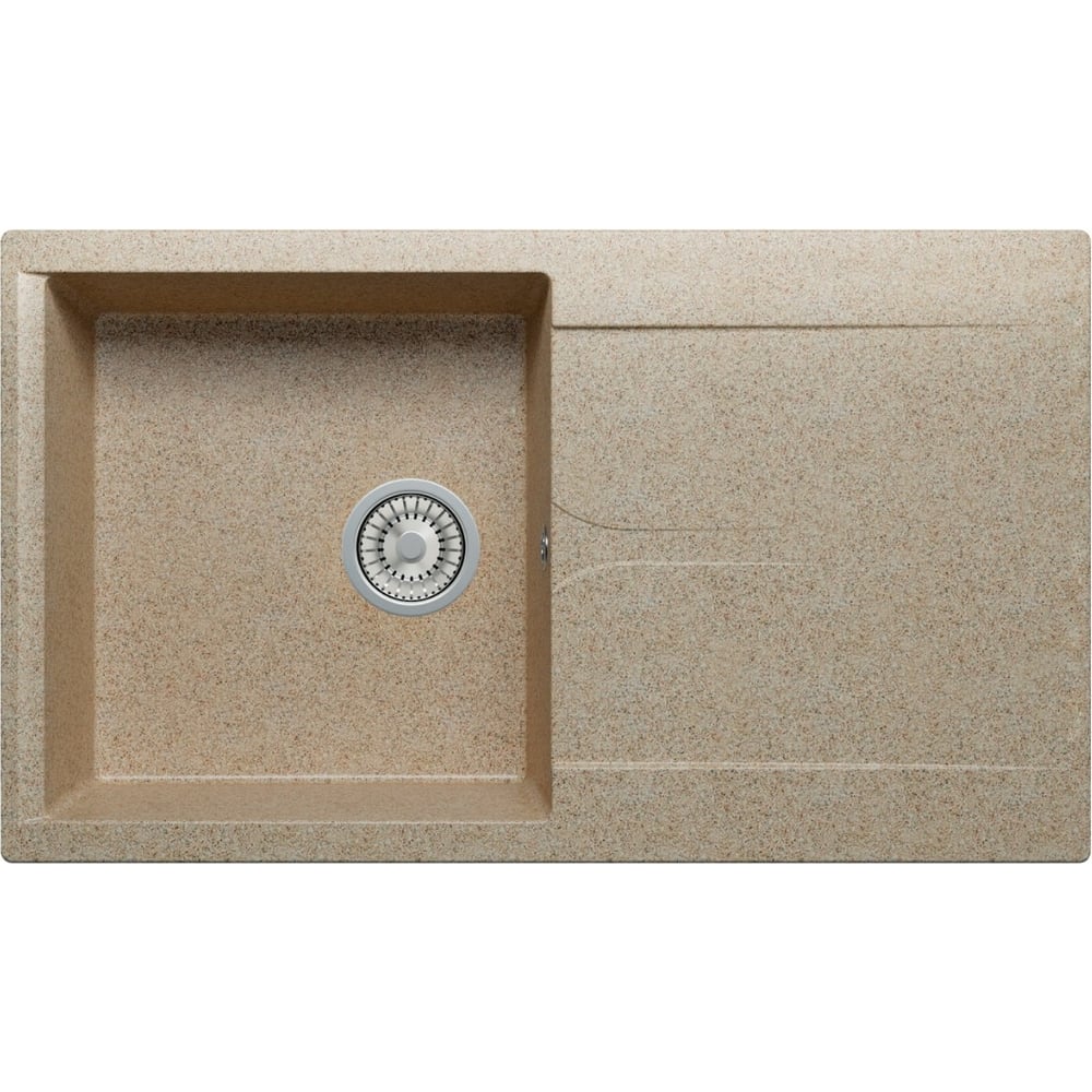 Кухонная мойка Polygran цвет песочный Gals-860 № 302 408036 - выгодная ...