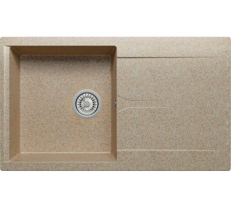 Кухонная мойка Polygran цвет песочный Gals-860 № 302 408036