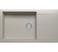 Кухонная мойка Polygran мраморная, цвет серый Gals -862 №14 444584