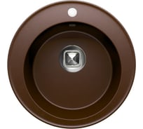 Кухонная мойка Tolero кварцевая, коричневый R-108 №817