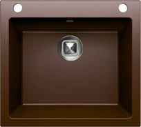 Кухонная мойка Tolero кварцевая, коричневый R-111 №817