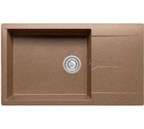 Кухонная мойка Polygran мрамор, терракот Gals-862 №307 444638