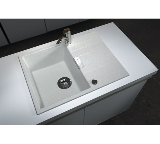 Кухонная мойка Tolero кварцевая, цвет сафари TL-650 №102 473684
