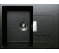 Кухонная мойка Tolero кварцевая, цвет черный TL-650 №911 473660