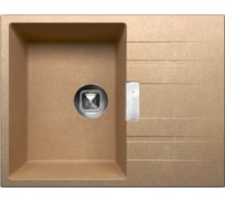 Кухонная мойка Tolero кварцевая, цвет бежевый TL-650 №101 473653