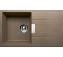 Кухонная мойка Tolero кварцевая, цвет темный бежевый TL-750 №823