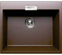 Кухонная мойка Tolero кварцевая, коричневый TL-580№817