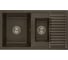 Кухонная Мойка AQUATON Делия 87 Кофе NEW 00060688 1A716232DE280 3