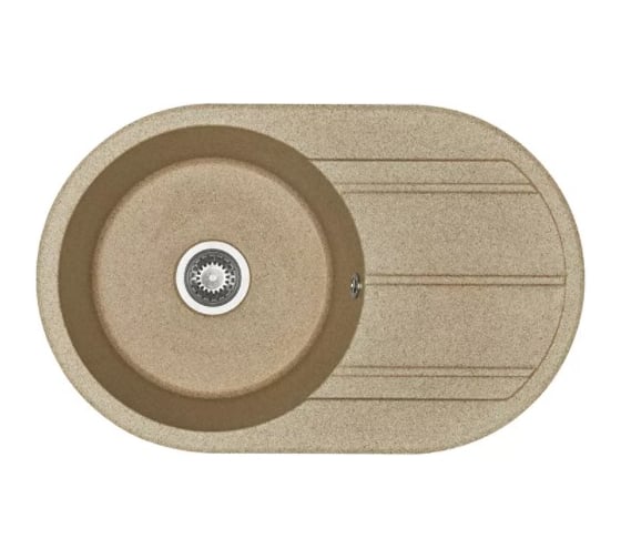 Кухонная Мойка AQUATON Амира Песочный NEW 00040667 1A712932AI220