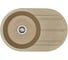 Кухонная Мойка AQUATON Амира Песочный NEW 00040667 1A712932AI220 1