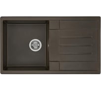 Кухонная Мойка AQUATON Верона Одинар.с Крыл. Кофе NEW 00047951 1A710032VR280